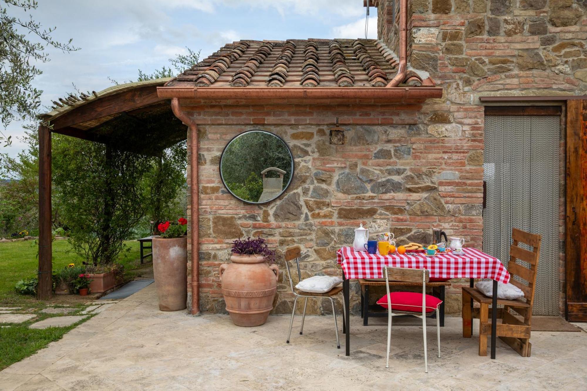 Ferienwohnung Il Poggio Dell'Eremita Rigomagno Exterior foto