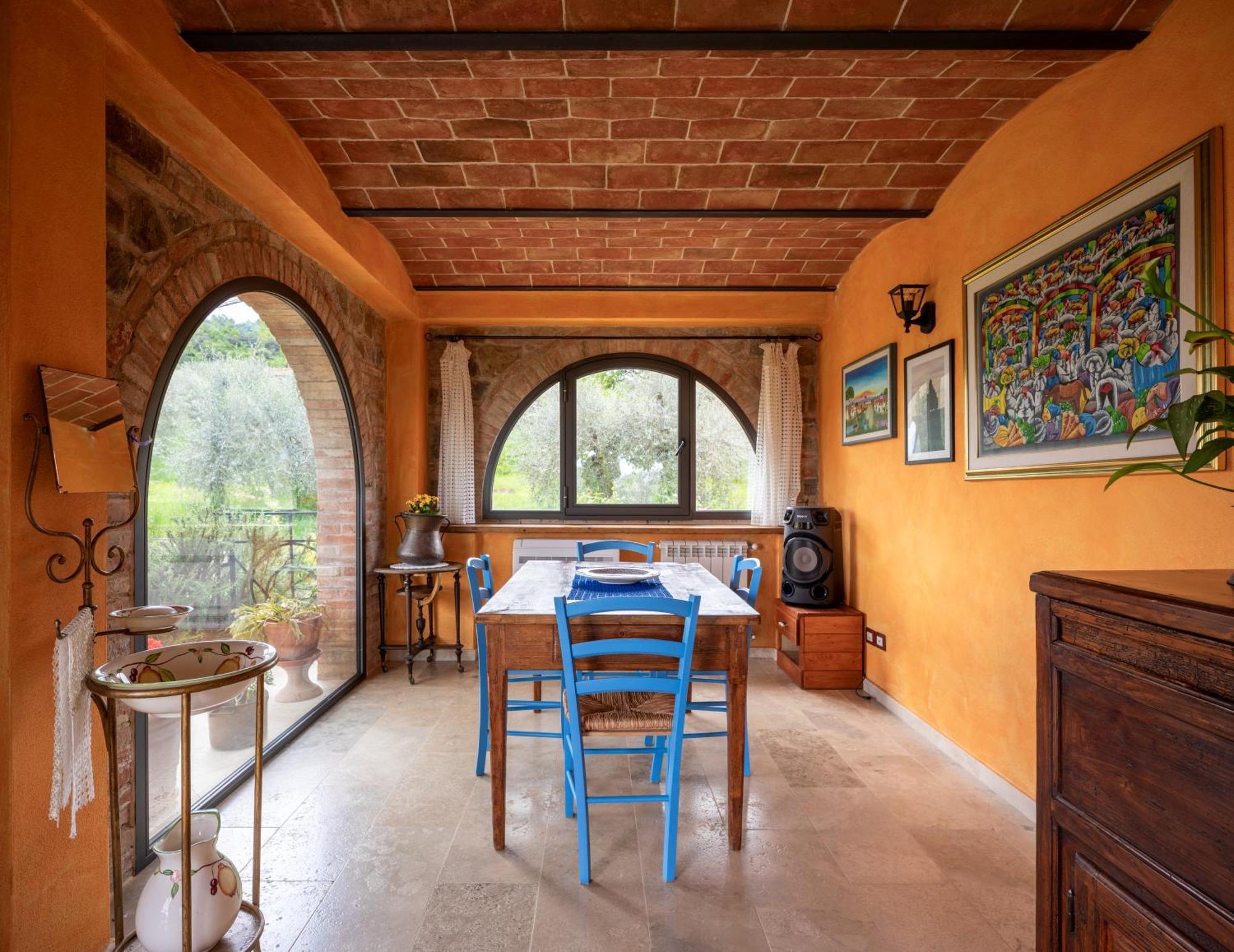 Ferienwohnung Il Poggio Dell'Eremita Rigomagno Exterior foto